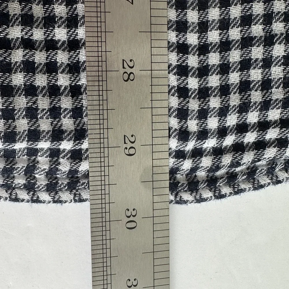 J. Crew Slim Fit Double Cloth Gingham‎ Plaid Button Down Shirt M Beach Preppy